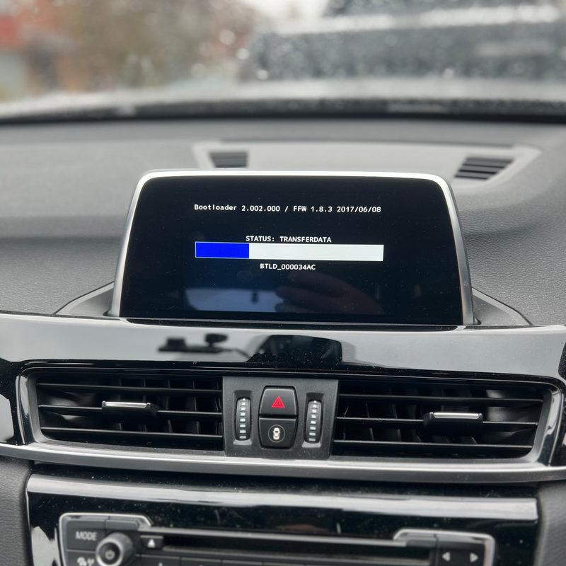 BMW NBTevo EntryNav2 navigation update service on head unit