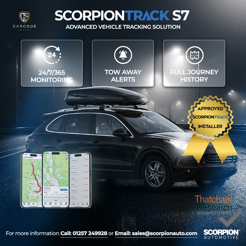 ScorpionTrack S7 ALS Thatcham Approved Tracker