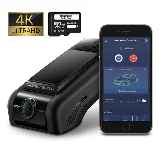 Thinkware U1000 PLUS 4K Dash Cam - Carcode Secure Ltd