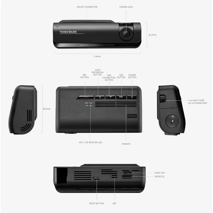 Thinkware T700 4G LTE Dash Cam