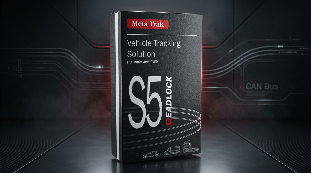 Meta Trak S5 Deadlock - Thatcham Approved Tracker + Immobiliser