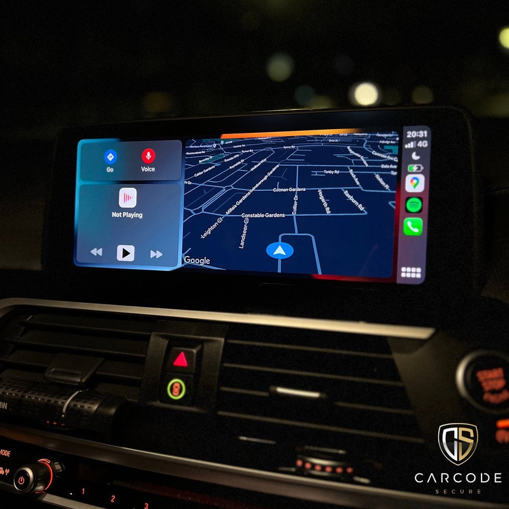 BMW Full Screen Apple CarPlay Upgrade
